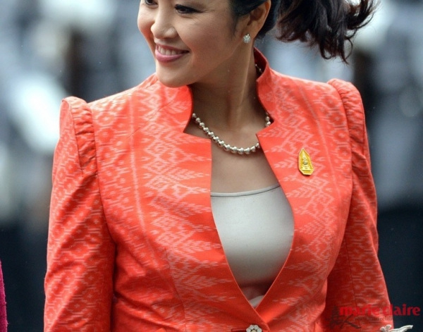 泰国女总理英拉丑闻图,泰国总理英拉太漂亮了,泰国总理英拉泳装照(3)