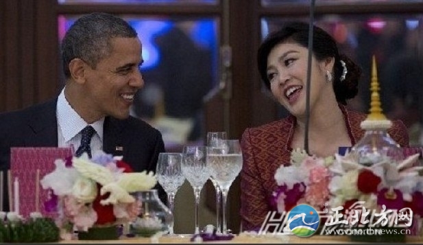 泰国女总理英拉丑闻图,泰国总理英拉太漂亮了,泰国总理英拉泳装照(3)
