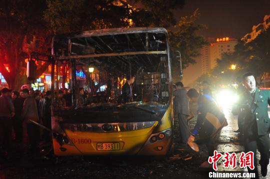 广西柳州公交车燃烧事件最新消息,纵火凶手线索,凶手将抓到图视频