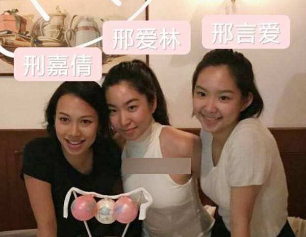 林青霞3个女儿照片 可惜女神的基因没能传下来