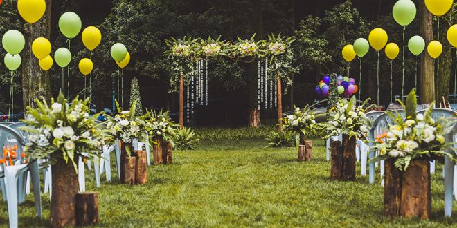 婚礼现场布置图片鲜花主题布置如何?2019婚庆流行什么