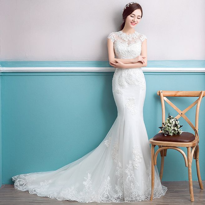婚纱礼服图片欣赏 选择结婚用的婚纱礼服需要注意什么
