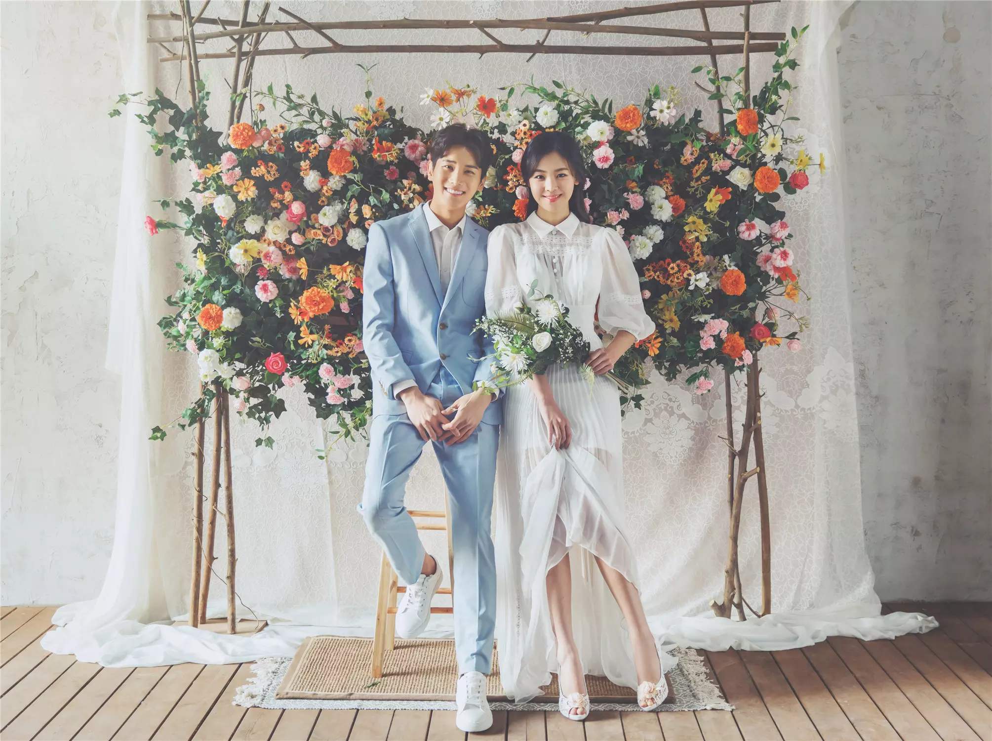 2020年最火婚纱照效果图推荐