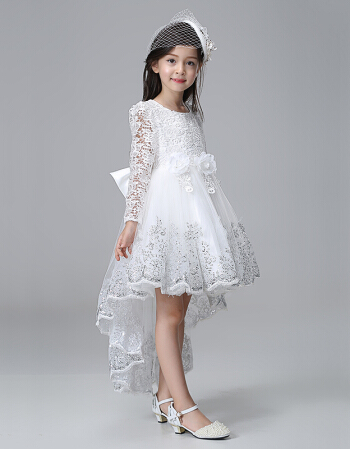 儿童婚纱礼服适合的款式有哪些？儿童婚纱礼服经典款式图片欣赏