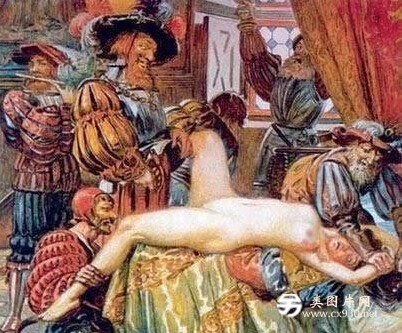 张献忠吃女人图,张献忠叫女人不穿裤子图片,张献忠屠川始末照片