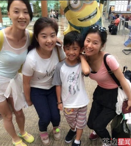 张柏芝自杀未遂流产后生活凄惨,张柏芝大儿子近照被指长像陈冠希