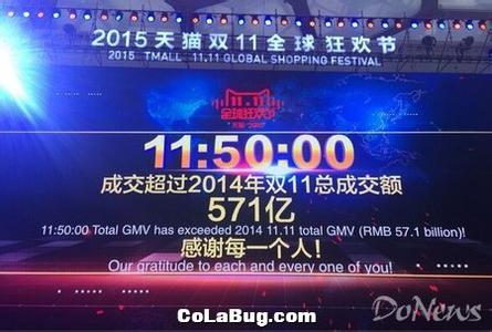 2015年双十一交易额破912亿 双11背后快递物流再提速