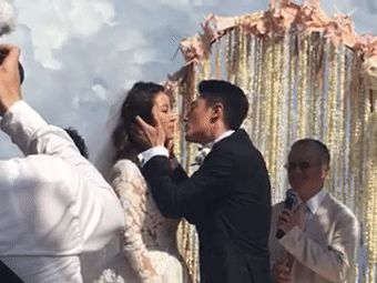 还珠三美18年合体徐若瑄深吻林心如,史上最严婚礼胡歌抢捧花