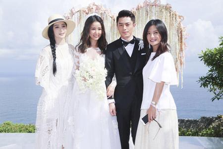 还珠三美18年合体徐若瑄深吻林心如,史上最严婚礼胡歌抢捧花