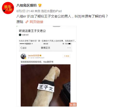 王子文与老公亲密合照曝光, 王子文有儿子是真的吗和王朔真实关系