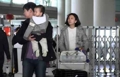 王子文与老公亲密合照曝光, 王子文有儿子是真的吗和王朔真实关系