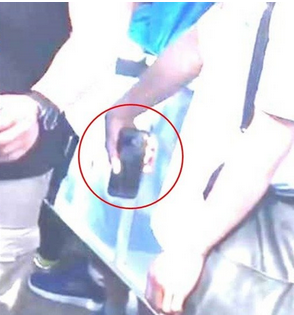 周子瑜遭猥琐男偷拍底裤走光图, 偷拍周子瑜的男子是谁照片