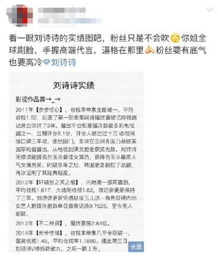刘诗诗粉丝和赵丽颖粉丝互撕怎么回事?到底为啥撕的这么厉害?