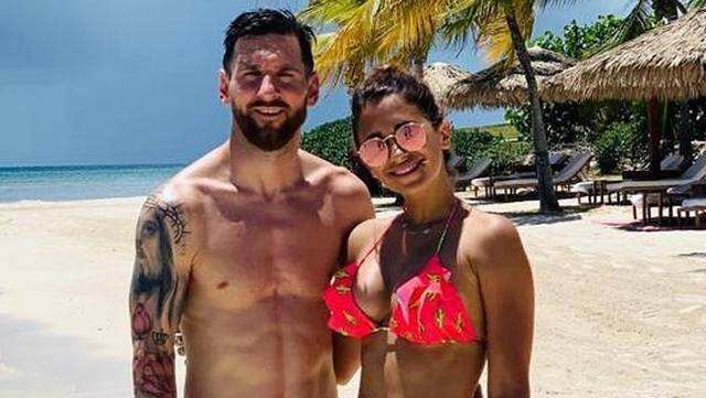 梅西妻子安妞美到窒息私图流出惊艳众人 生三娃的安妞身材依旧火