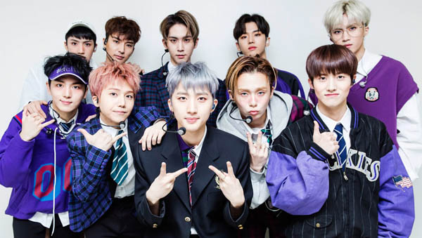 pentagon是cube娱乐继btob之后约4年再次推出的男子组合.