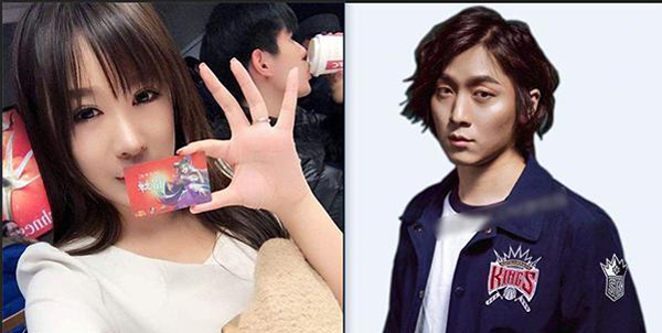 在张大仙发微博后不久,他的前女友,也可以说是前未婚妻灰灰连连发了数