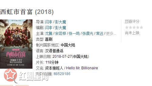 西虹市首富豆瓣评分多少猜测 影片西虹市是什么意思